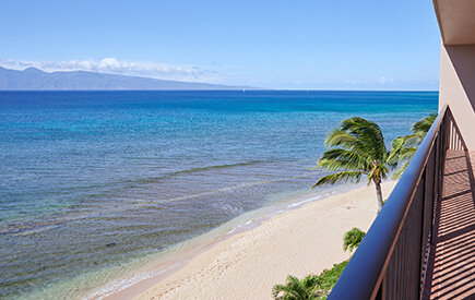 Aston Kaanapali Shores - Oceanfront Aloha Suite Lanai